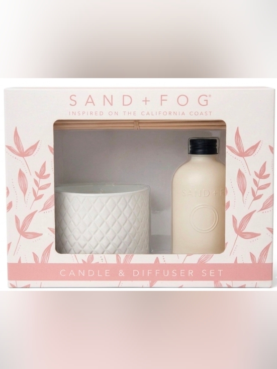 Sand + Fog Other - Sand & Fog Candle & Diffuser Set ~ White Vanilla